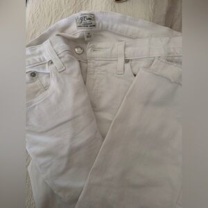 J. Crew White Jeans